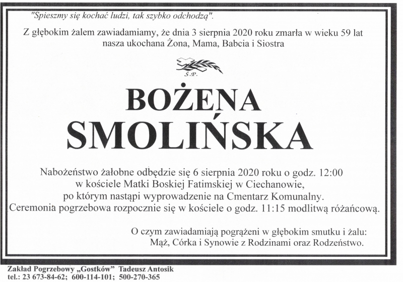 Bożena Smolińska