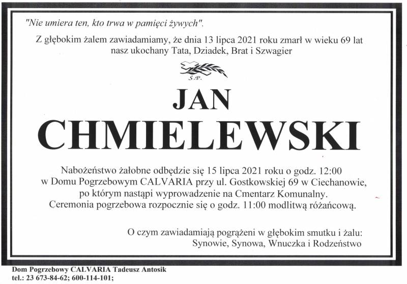 Jan Chmielewski