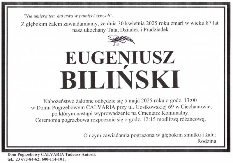 Eugeniusz Biliński