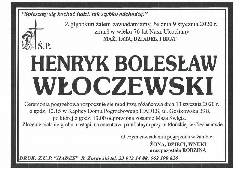Henryk Bolesław Włoczewski