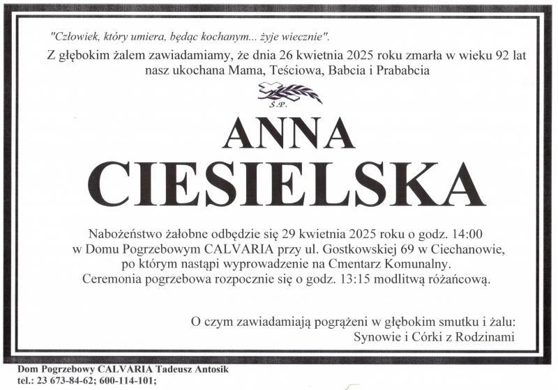 Anna Ciesielska