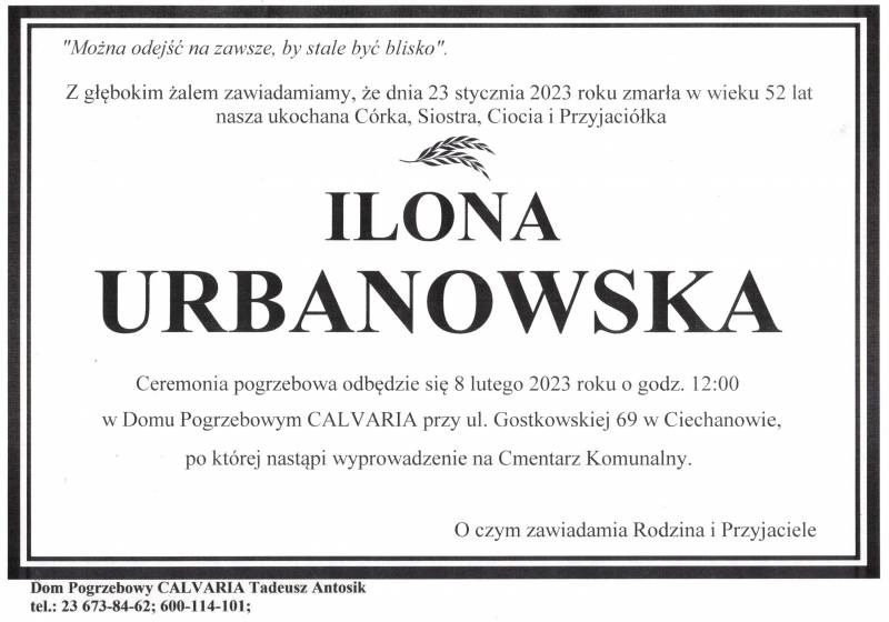 Ilona Urbanowska