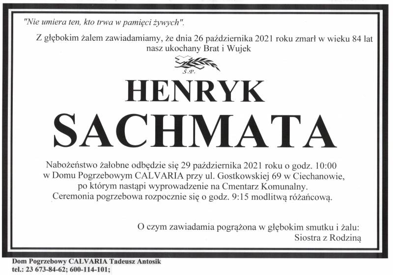 Henryk Sachmata