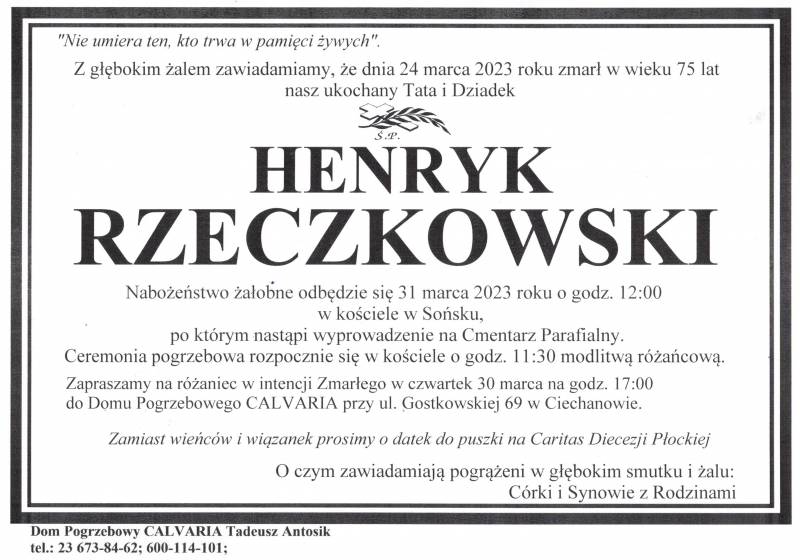 Henryk Rzeczkowski