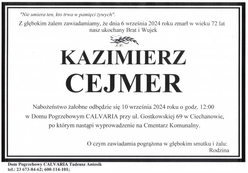 Kazimierz Cejmer