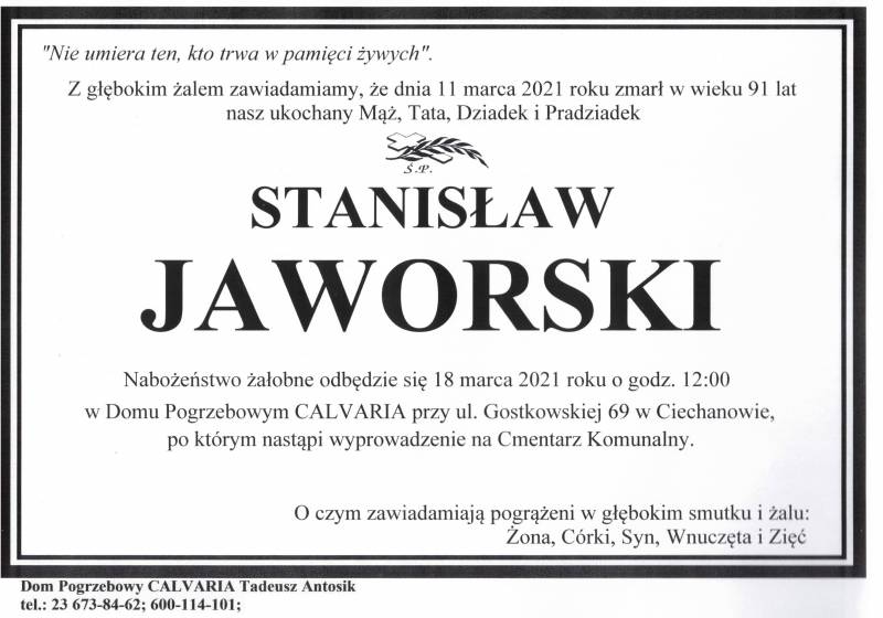 Stanisław Jaworski