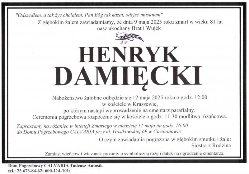 Henryk Damięcki