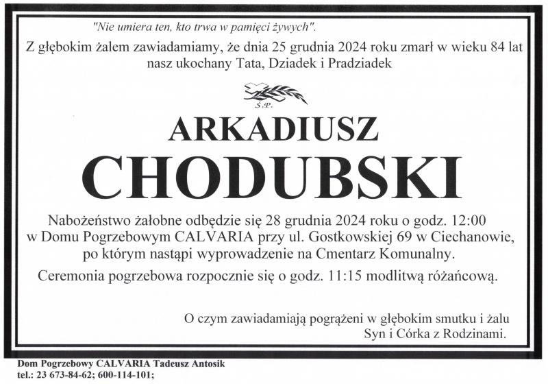 Arkadiusz Chodubski