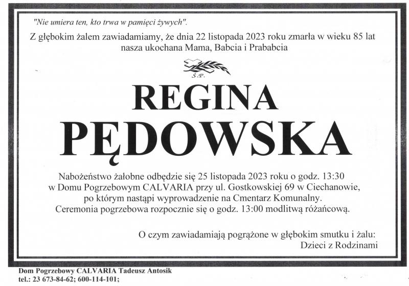 Regina Pędowska