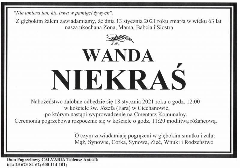Wanda Niekraś