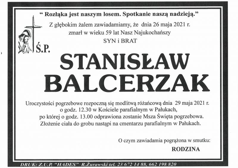 STANISŁAW BALCERZAK