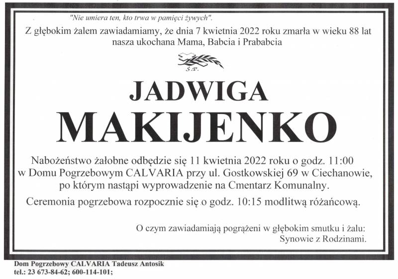Jadwiga Makijenko