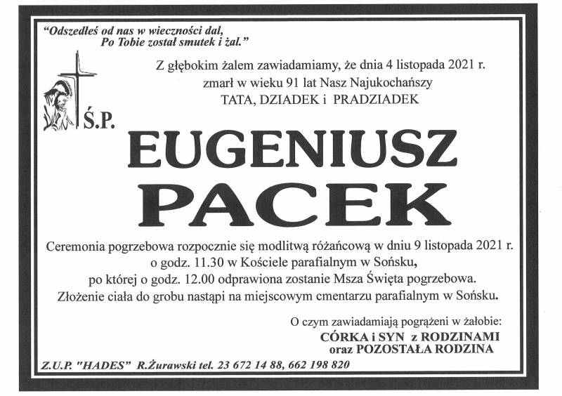 EUGENIUSZ PACEK