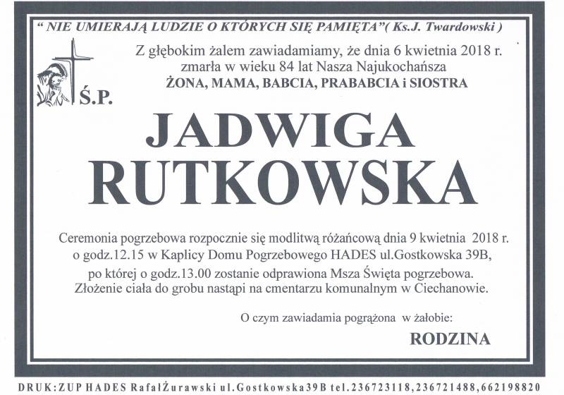 Jadwiga Rutkowska