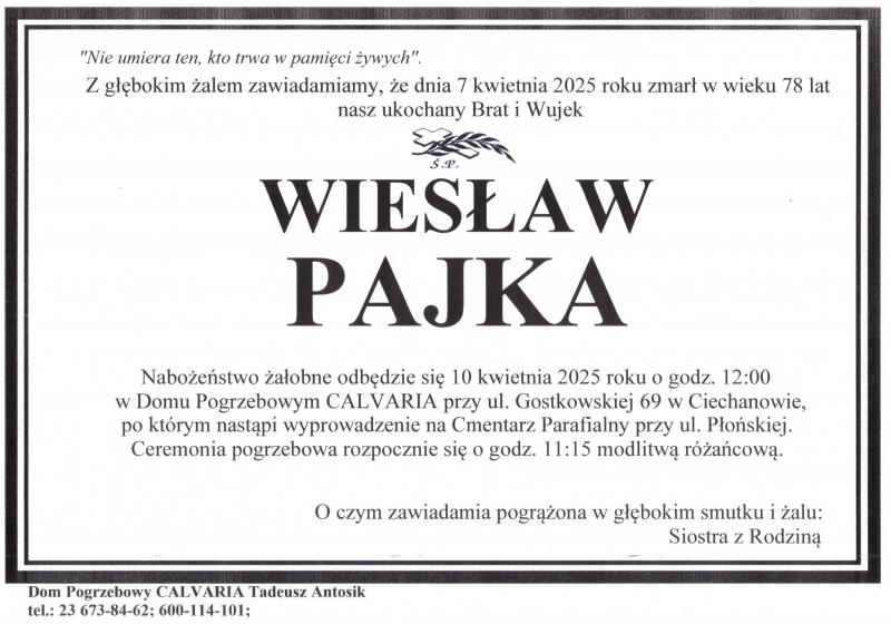 Wiesław Pajka