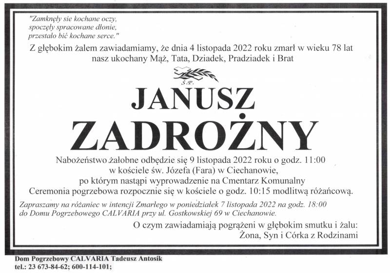Janusz Zadrożny