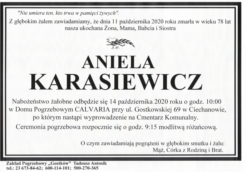 Aniela Karasiewicz