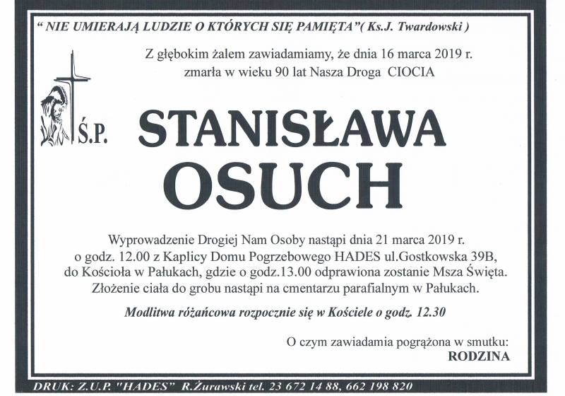 Stanisława Osuch