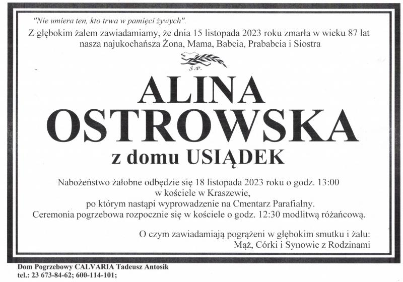 Alina Ostrowska