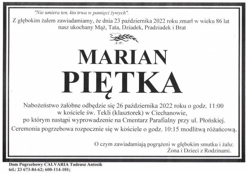 Marian Piętka