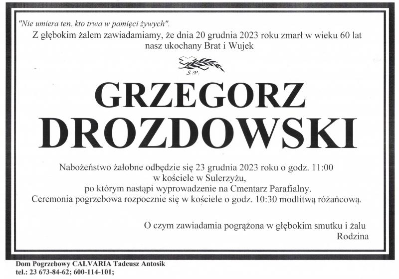 Grzegorz Drozdowski