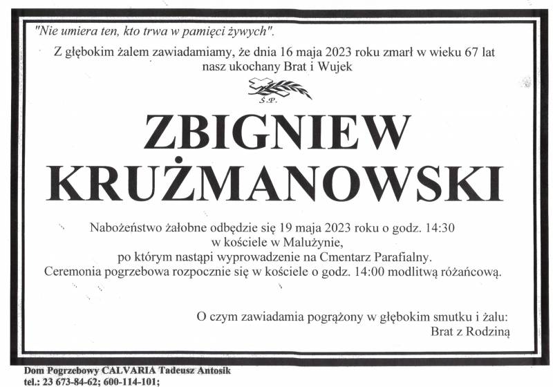 Zbigniew Krużmanowski
