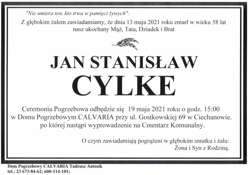 Jan Stanisław Cylke