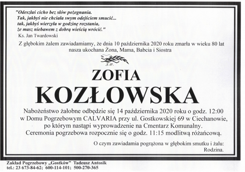 Zofia Kozłowska