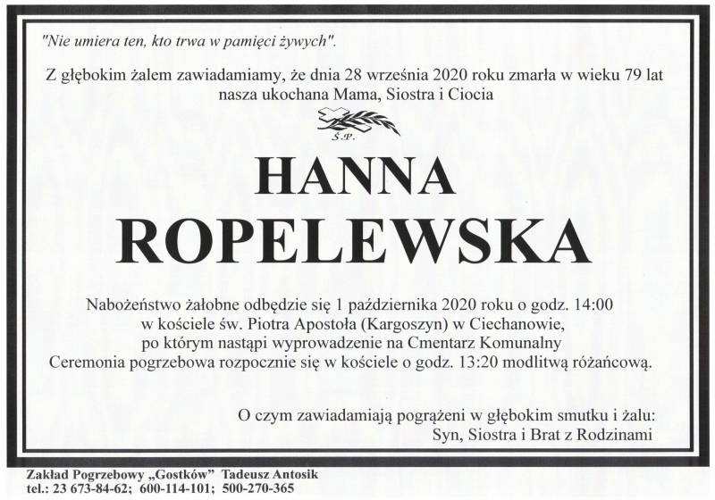 Hanna Ropelewska
