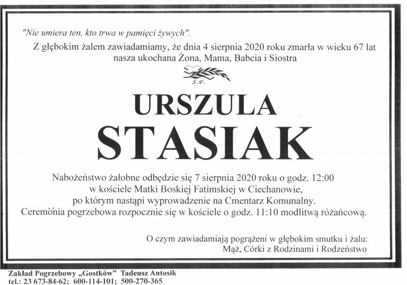 Urszula Stasiak