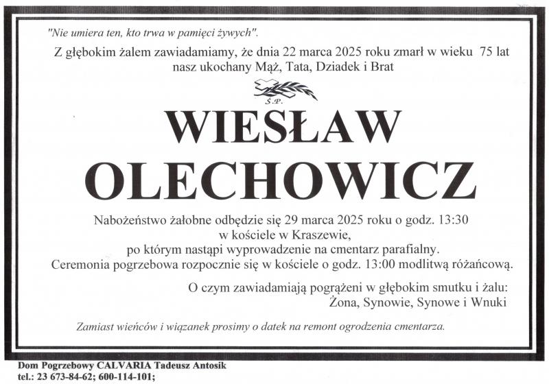 Wiesław Olechowicz