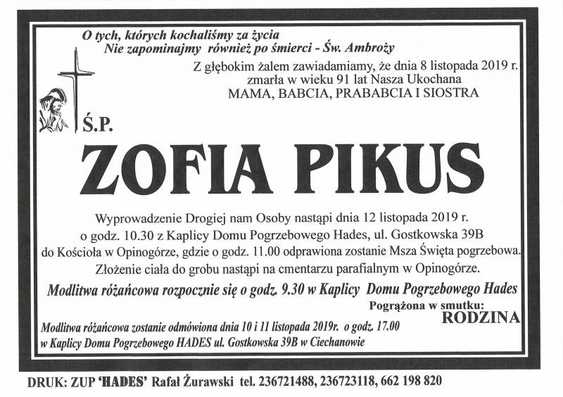 Zofia Pikus