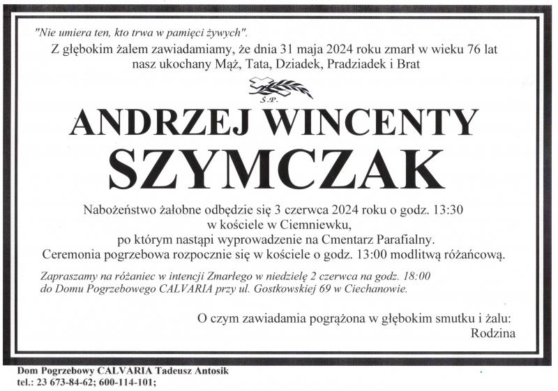 Andrzej Wincenty Szymczak