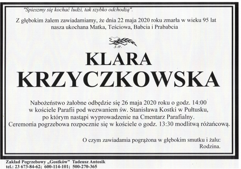 Klara Krzyczkowska