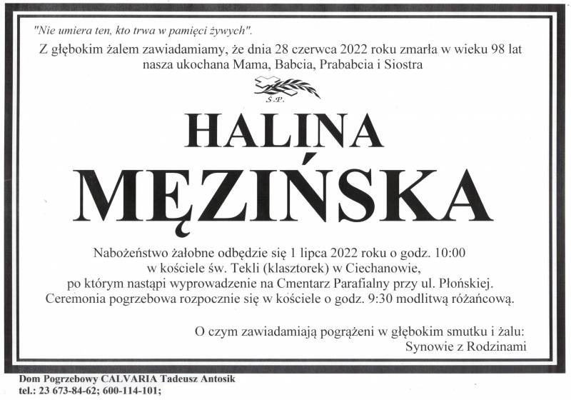 Halina Męzińska