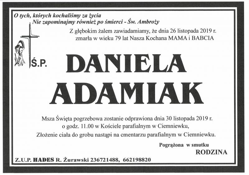 Daniela Adamiak