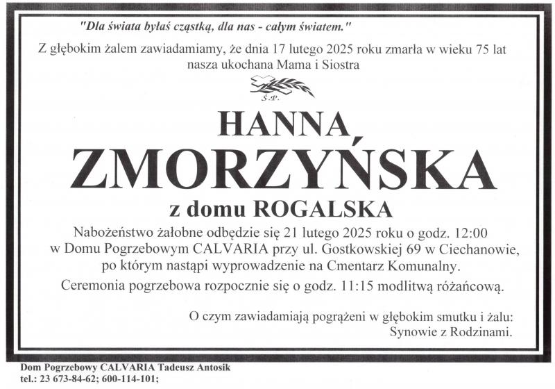 Hanna Zmorzyńska