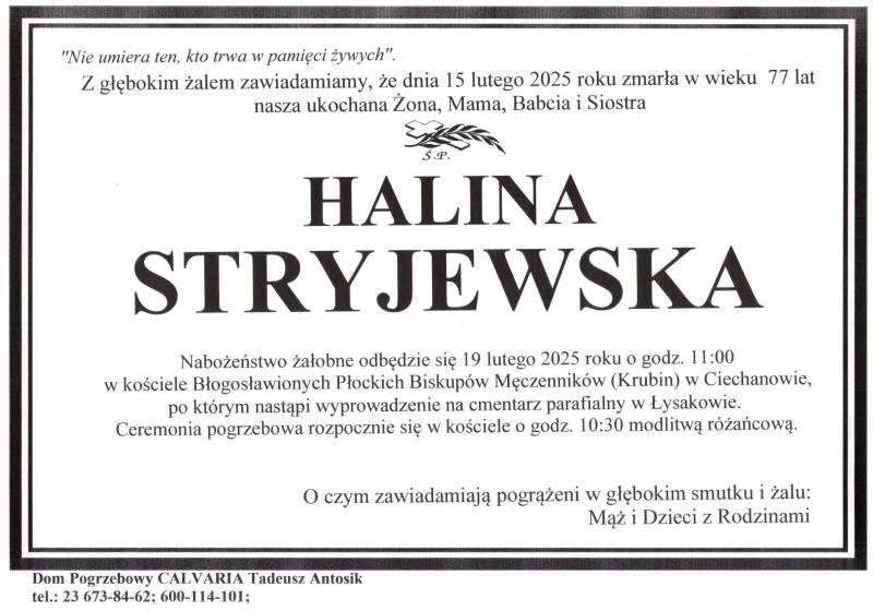 Halina Stryjewska