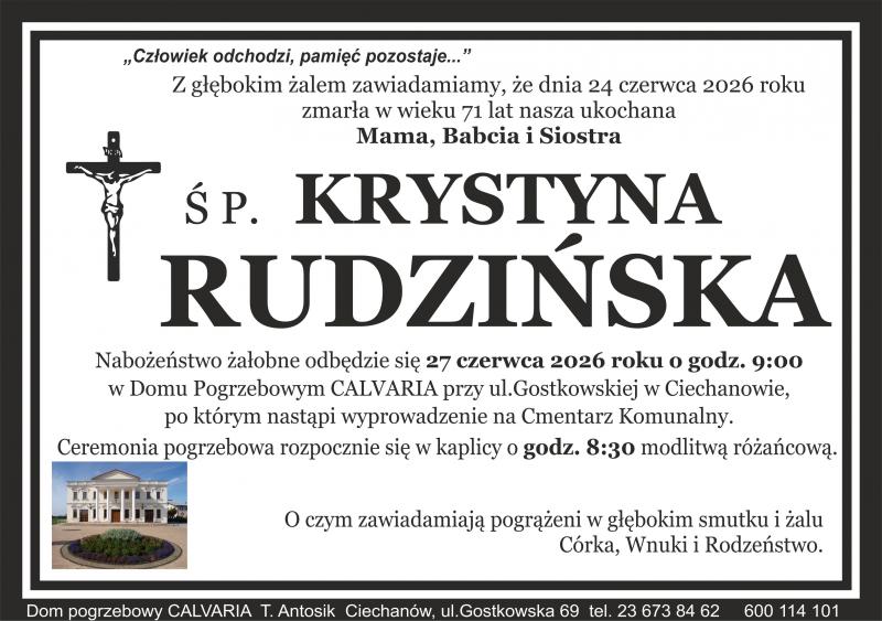 Krystyna Rudzińska