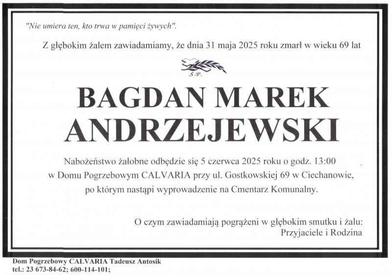 Bogdan Marek Andrzejewski