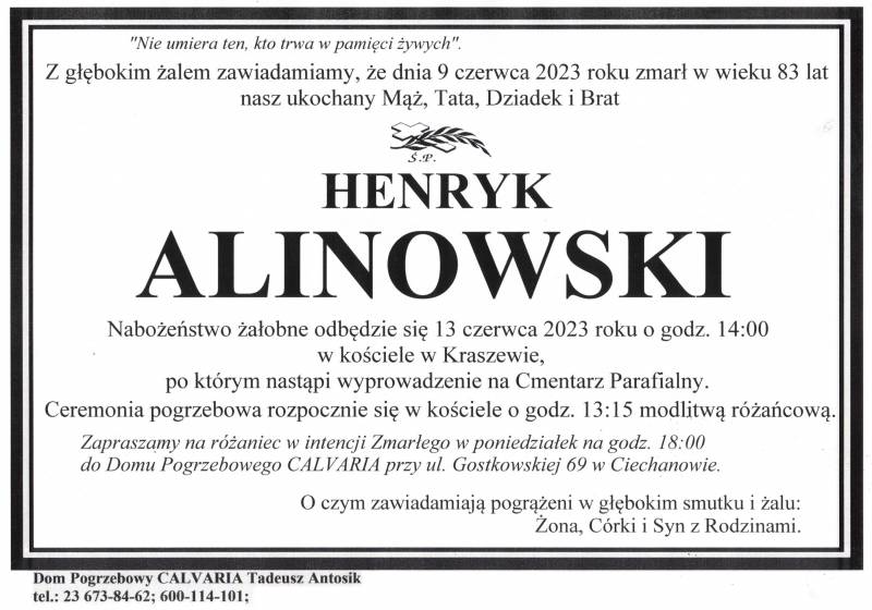 Henryk Alinowski