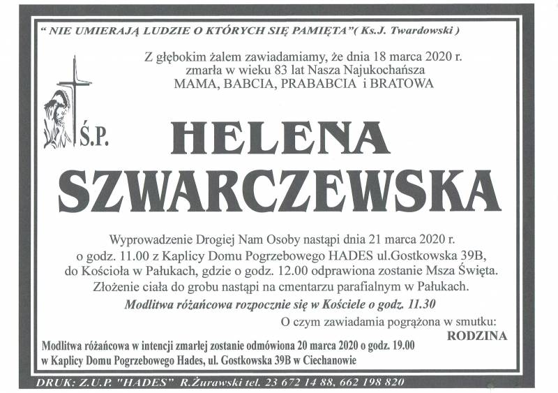Helena Szwarczewska
