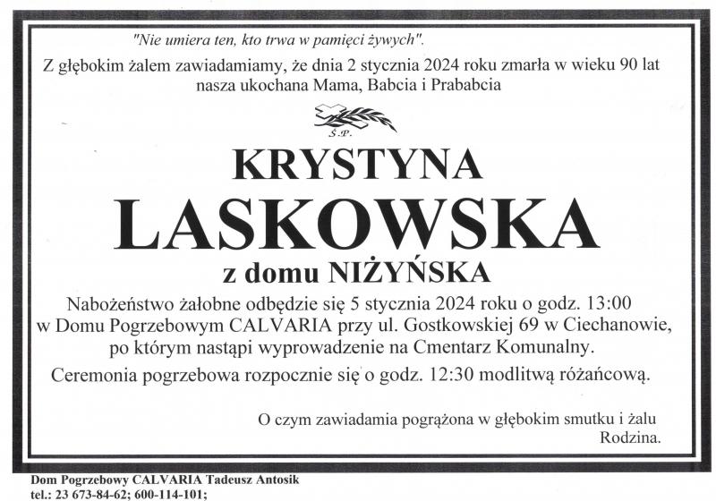 Krystyna Laskowska