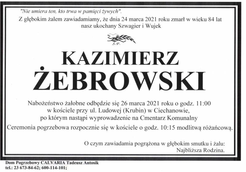 Kazimierz Żebrowski