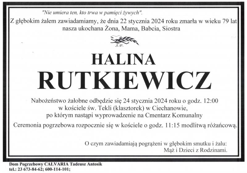 Halina Rutkiewicz
