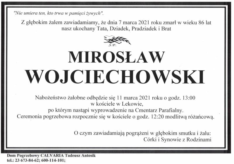 Mirosław Wojciechowski