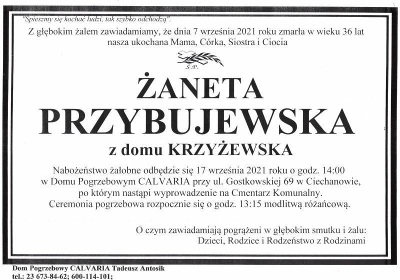 Żaneta Przybujewska