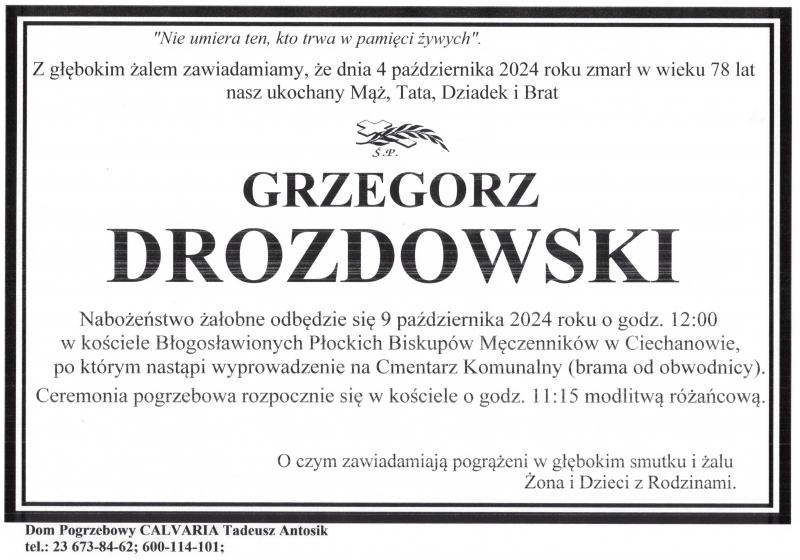 Grzegorz Drozdowski