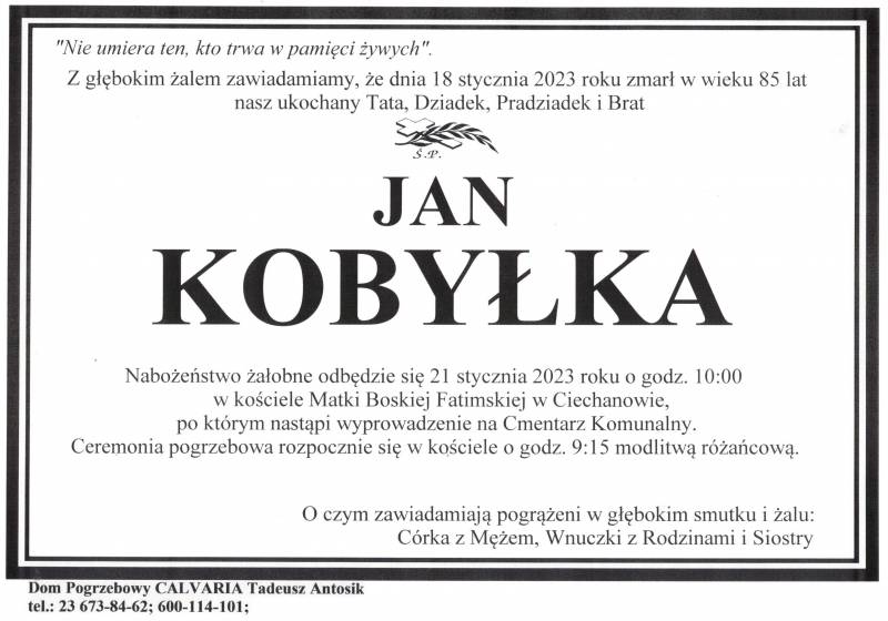 Jan Kobyłka