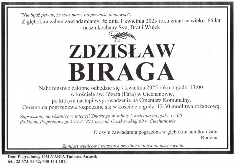 Zdzisław Biraga